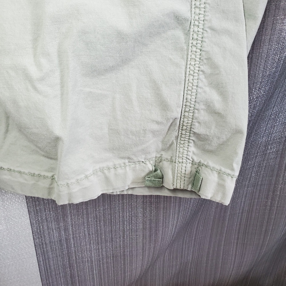 American Eagle Outfitters Cargo Pants Sage Green Utility 6 y2k streetwear indie - Picture 6 of 13